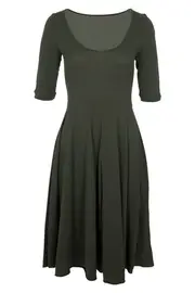 Hull 1/2 Sleeve Dress--MET-BOD1674