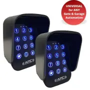 Universal Automatic Gate Wireless Keypad - APC Dual Entry and Exit Keypads Combo