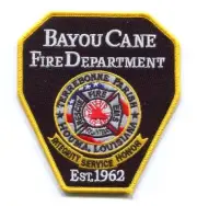 Bayou Cane Fire Department Houma Patch Louisiana LA