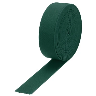 Elastic Bands for Sewing 3cm 5 Yard Dark Green Knit Elastic Spool