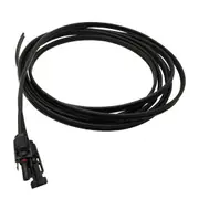 6m 10AWG UV Cable Solar Charging Cable to Non 2 Cores Solar Panel to Controller Good Electrical Conductivity and Stability