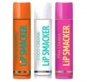 Lip Smacker Lip Balm Trio ~ Tropical Flavors ~ Sealed! Free Shipping