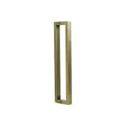 ANTIQUE BRASS 600mm Entry Door Handle Pair - Dalton Series