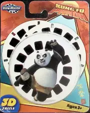 Kung Fu Panda 3d View-Master 3 Reel Packet SEALED - Dreamworks 2008
