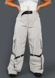 [Poster Grl] Plus Ash Prove You Wrong Wide Leg Pants