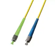 250M (820ft) OS2 FC/APC to FC/UPC Fiber Optic Cable Simplex Singlemode 9/125