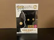 Funko Pop! Sirius Black as Dog #73 Harry Potter Hot Topic Exclusive Flocked