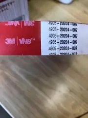 3M VHB 4905 Double Sided Clear Acrylic Foam Tape Transparent Adhesive 1in x 72yd