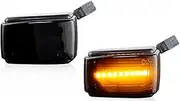 Side Mirror Indicator For Volvo V70 V40 S40 850 240 740 C70 940 S70 S90 960 760 780 2x LED Side Marker Blinker Turn Signal Light OEM # 9178885 9190169 Dynamic Sequential Blinker(2piece No Dynamic)