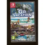 {瓜瓜皮}全新 NS SWITCH 遊戲 日英文版  歡樂假期 GO VACATION(遊戲都能回收)