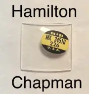 NOS Vintage 1950 Hamilton Chapman Glass Watch Crystal