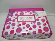 Lip Smacker Full Sheet Set ~ Heart, Cherry, Circle ~ Red, Purple, Green, Pink