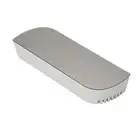 Mirror Alarm Clock LED Digital Mirror Alarm Clock For Bedroom Bedside Desk *