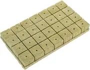 BCOATH 28 Pcs Seedling Heat Mats Wool Planting Blocks Soilless Vegetable Growing Bread Proofing Mats Plant Propagation Kits