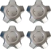 4pcs Car Wheel Center Hub Cap Rim Cover Compatible with Land Cruiser 2006-2007 R17 42603-60671 LC100 FZJ100 Hub Cover Send Logo