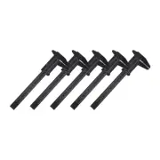 5 Pcs Dial Caliper Micrometer Slide Calipers Measuring Ruler