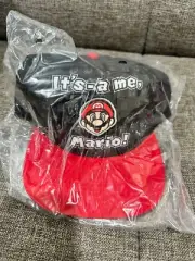 Super Mario "Its -a Me, Mario!" Snapback Baseball Cap Hat Youth One size