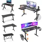Multi-style Gaming Desk Computer Table Left/Right Corner/Adjustable Workstation