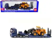 Siku MAN Truck W/Low Loader Trailer & JCB 457 Wheel Loader 1/87 Diecast 1790