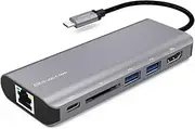 mbeat Elite USB C Hub, Multifunctional SD Card Reader HDMI USB 3.0 Hub Docking Station