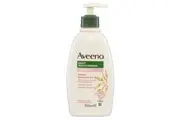 Aveeno Daily Moisturising Creamy Oil Almond Scented Body Lotion Non-Greasy 24-Hour Hydration Normal Dry Sensitive Skin 300mL