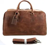 [NICDIU] JSEIAJB Fashionable Leather Travel Bag, Luggage Bag, Large Capacity, top Layer Leather Hand Lift Bag
