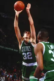 Kevin McHale Boston Celtics shoots v Washington Bullets du- Basketball Photo 2