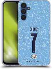 Head Case Designs Officially Licensed Manchester City Man City FC Laura Coombs 2020/21 Women's Home Kit Group 2 Gel Case [Military Grade Protection] Compatible with Samsung Galaxy A15