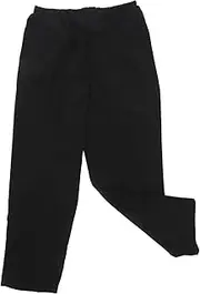 [FONDOTIN] Breathable Chef Pants for Kitchen Professionals XXL Trousers Easy to Wash for Canteen Uniforms and Culinary Environments Black