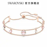 在飛比找Yahoo奇摩購物中心優惠-SWAROVSKI 施華洛世奇 One 手鏈混合式切割 心形