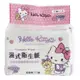 小禮堂 Hello Kitty 40抽濕式衛生紙包組 濕式面紙 濕紙巾 柔濕巾 可丟馬桶 (3入 紫 小熊) 4715664-503489