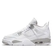 DJ4699 100 Jordan 4 Retro White Oreo (2021) (GS)
