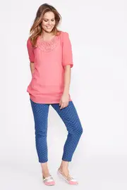 Emb Front Tunic--CLA-12546