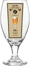Libbey Glass Beer Glass Clear 436ml Teardrop Beer