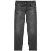 Nudie Jeans Lean Dean Mens Slim Fit Jean Mono Grey W32 L32 UNALTERED BRAND NEW