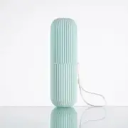 1/2Pcs Portable Toothbrush Cup Bathroom Toothpaste Holder Storage Case Box Organ