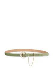 Ettika Women's Cascade Chain Leather Belt