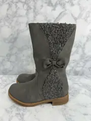 GC Shoes Girls Toddler Boots sz 2 Sherpa NEW # bag 20-A