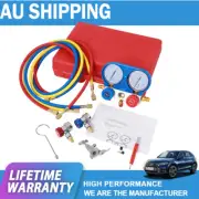 R134A R410a R22 HVAC A/C AC Refrigeration Kits Auto AC Manifold Vacuum Gauge Set