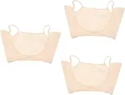 LALAFINA 3pcs Underarm Sweat Pads Shirt Underarm Sweat Vest Summer Vests for Women Beachy Sweatshirt Short Shirt Tank Tops Girl Sweat Vest Miss Polyester (polyester) Suspenders Breathable