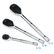 14 38 12 High Torque Ratchet Wrench Chrome Vanadium Steel Socket Spanner Tool