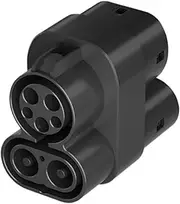 CCS1 To CCS2 EV Adaptor Converter DC 250KW AC 8KW Combo Adapter For EU Made Car Used On CCS1 And Type 1 Station(AC DC)