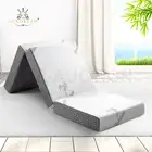 Single Foldable Mattress Memory Foam Trifold Sofa Bed Camping Pad Sleeping Mat