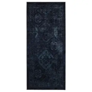 IKEA 短毛地毯, 深藍色, 80x180 公分