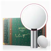 AMIRO Oath O2 LED Auto Illuminate Vanity Mirror (Limited Vintage Edition) - Red/Silver