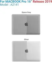 MacBook Pro 16 Inch Case A2141 Release 2020 2019 Plastic Hard S Compatible with