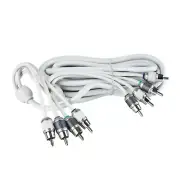 T-Spec V10R174 4-Channel Marine Grade Ultra-flexible RCA Audio Cable 17FT