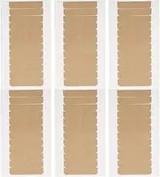 Minkissy Hair Extension Tapes Double Sided 72 Pieces Tape Hair Extensions Glue for Wig