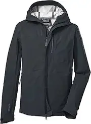 [killtec] Men's Kos 29 Mn Jockt 2 1/2 Layer Functional Jacket/Outdoor Jacket with Hood and Underarm Ventilation