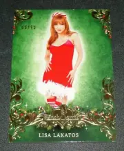 2014 Benchwarmer LISA LAKATOS Holiday #53 Gold Variant/15 Deal or No Deal Model